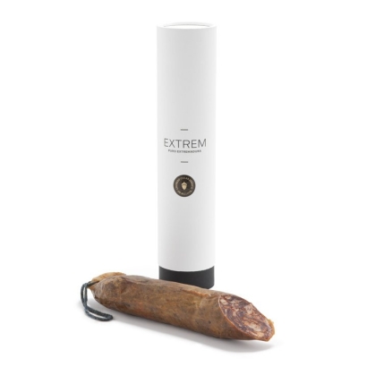 Chorizo cular ibérico de bellota media pieza (450-550gr)