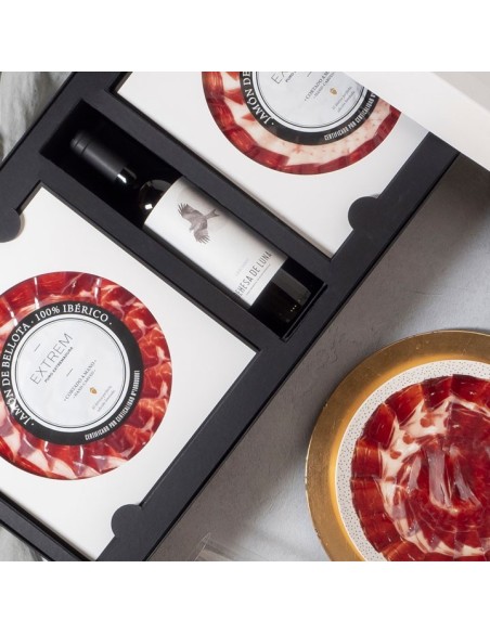 Jamón de bellota 100% Ibérico D.O.P. Dehesa de Extremadura 80gr