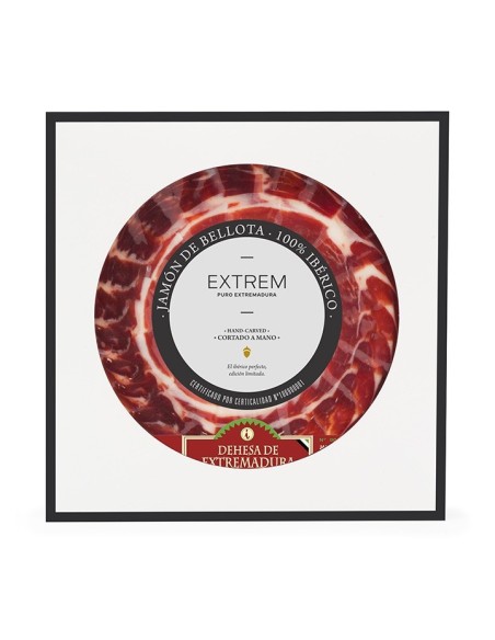 Jamón de bellota 100% Ibérico D.O.P. Dehesa de Extremadura 80gr