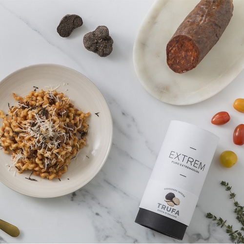 Truffle Iberian Sobrasada Quarter with canister