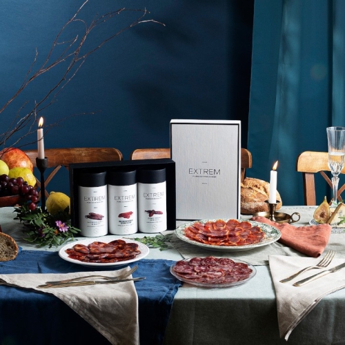 Premium Iberian Charcuterie Gift Box with Lomo, Chorizo & Salchichón