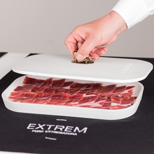Buy boneless 100% acorn-fed Iberian shoulder. Naturally cured for over 32 months, premium quality and ready for easy slicing. De