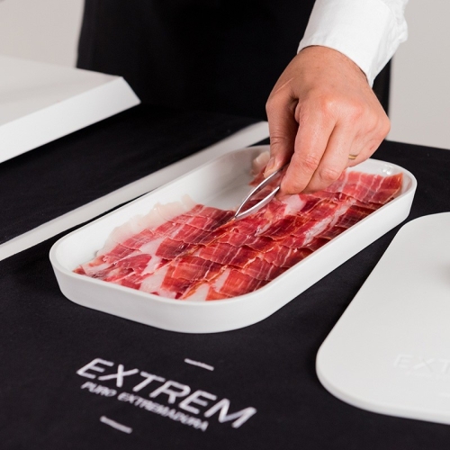 Buy boneless 100% acorn-fed Iberian shoulder. Naturally cured for over 32 months, premium quality and ready for easy slicing. De