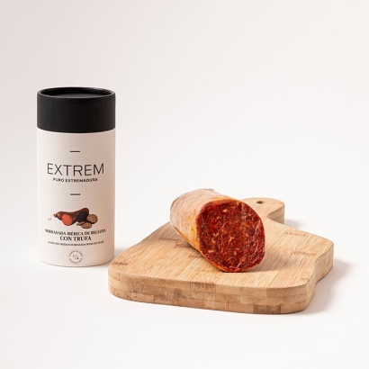 Truffle Iberian Sobrasada Quarter with canister