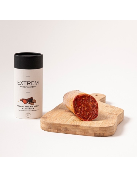 Truffle Iberian Sobrasada Quarter with canister