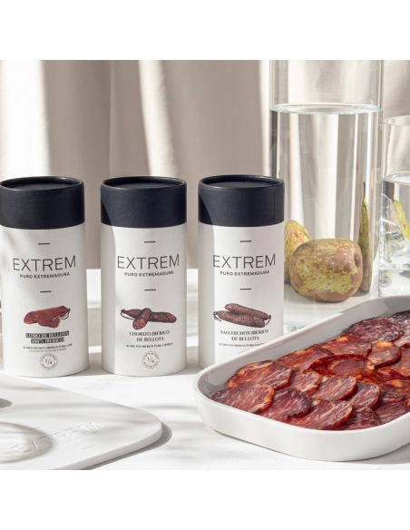 Premium Iberian Charcuterie Gift Box with Lomo, Chorizo & Salchichón