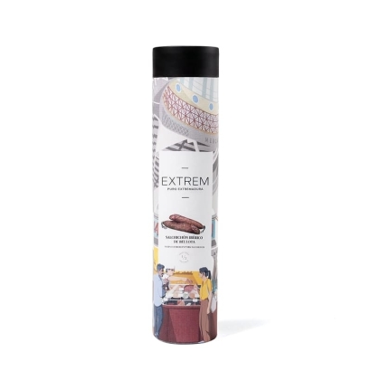 Whole Iberian Acorn-Fed Salchichón – Premium Spanish Sausage