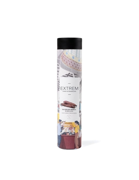 Whole Iberian Acorn-Fed Salchichón – Premium Spanish Sausage