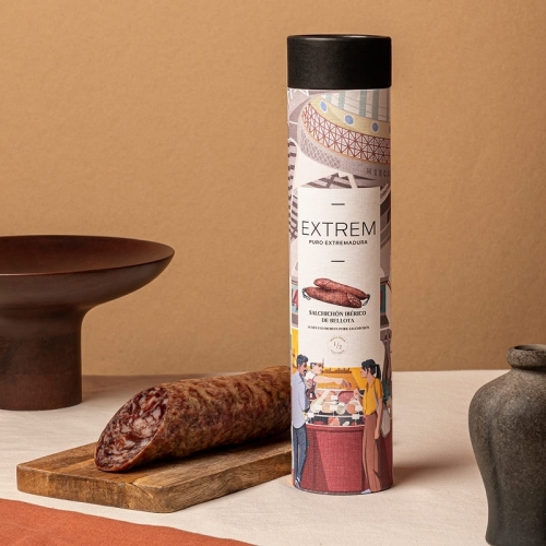 Salchichón Cular Ibérico de Bellota Pieza Entera