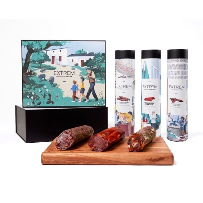 Estuche origen - Selección de ibéricos