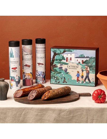 Estuche origen - Selección de ibéricos